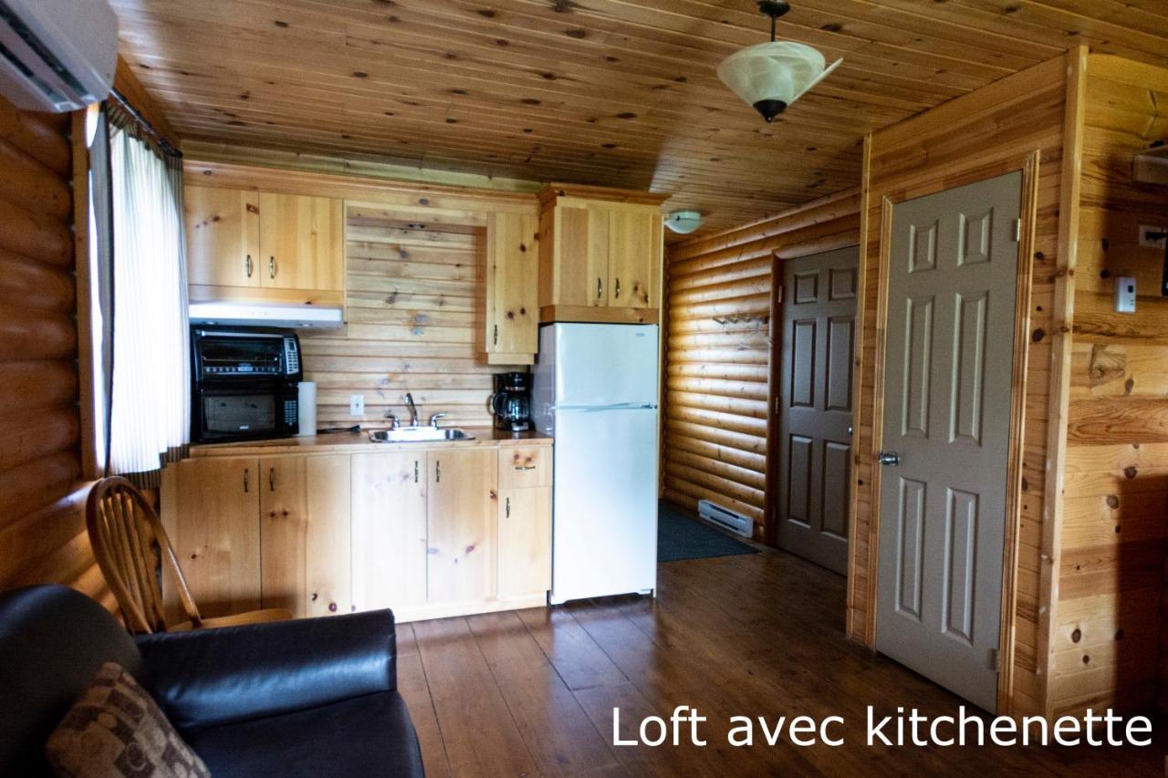 Chalets Et Spa Lac Saint-Jean Шамбор Екстериор снимка
