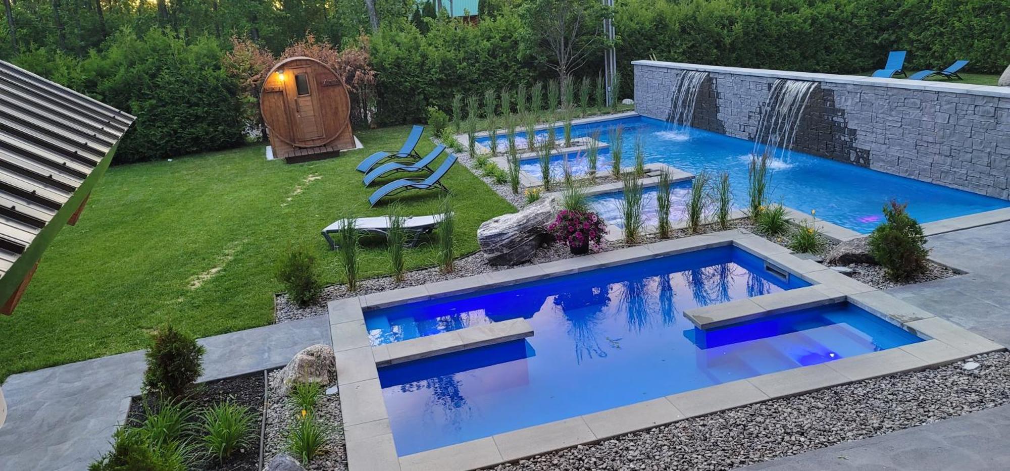 Chalets Et Spa Lac Saint-Jean Шамбор Екстериор снимка
